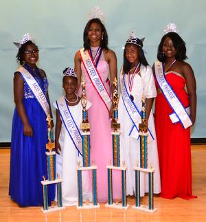 MTP ROYALTY 2016: Mikayla Middleton, Jr. Teen Promise; Jayda Bryant, Little Miss Teen Promise; Jalen Sparks, Miss Teen Promise; Jiyana Neal, Princess Teen Promise; Shaquika Hughes, Lady Ms Teen Promise. Over $10,000 in scholarships and prizes was awarded to Miss Teen Promise Royalty and Court of Honor 2016!